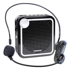 Wireless Voice Amplifier: Portable Rechargeable Microphone with Headset & Belt Clip - Ideal for Classroom Teachers & Tour Guides